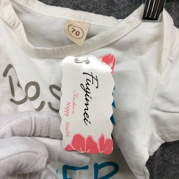 NWT Baby 6-9M Best Mom Ever Fox Woods Themed One Piece Short Sleeve Camping - Picture 5 of 7